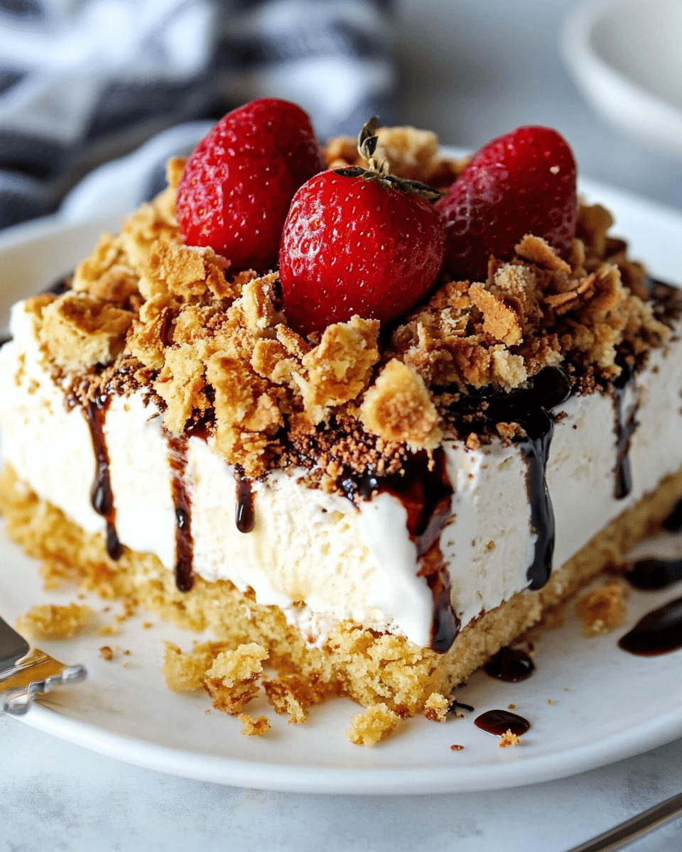Fried Ice Cream Cake
