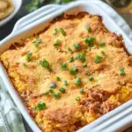 Pulled Pork Cornbread Casserole