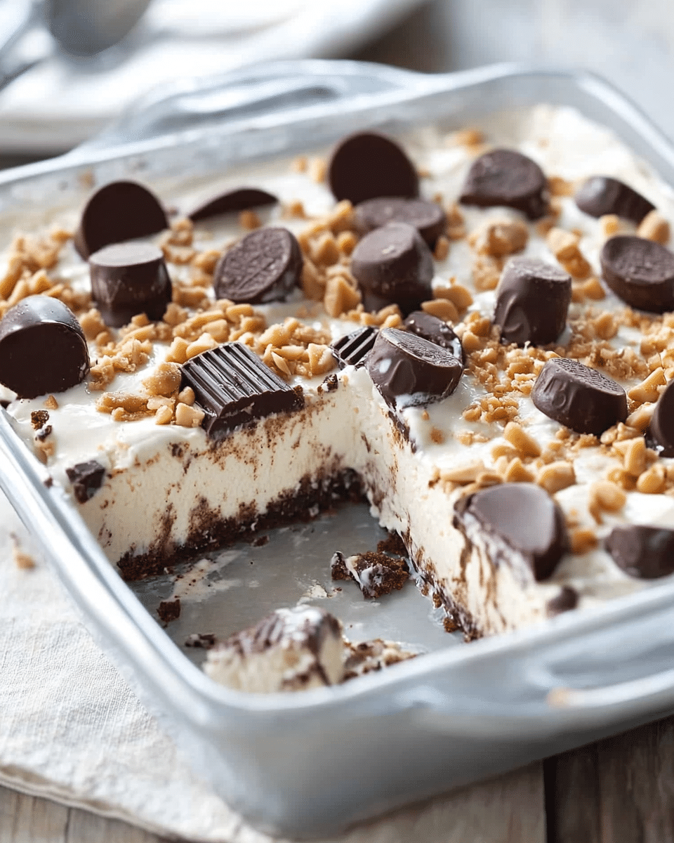 Buster Bar Ice Cream Dessert