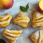 Fresh Peach Hand Pastries