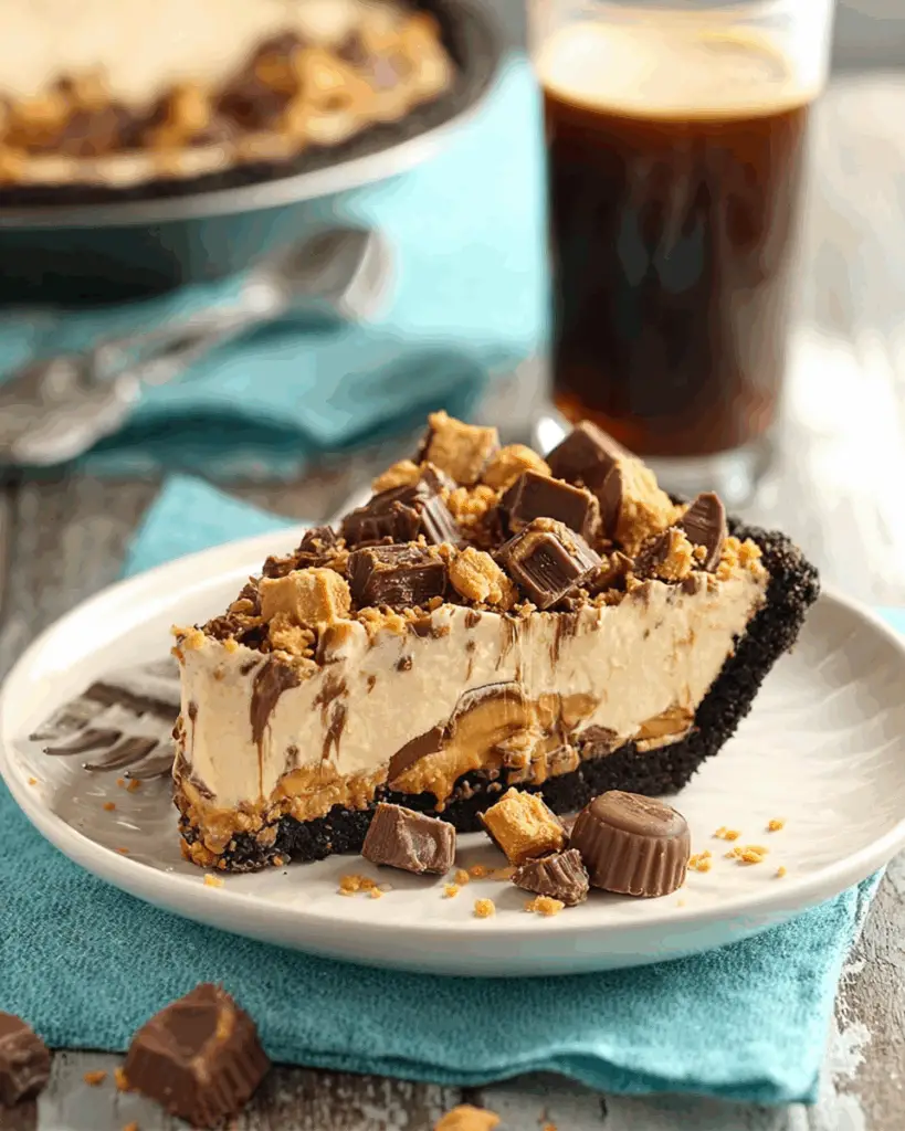 No-Bake Peanut Butter Cup Pie