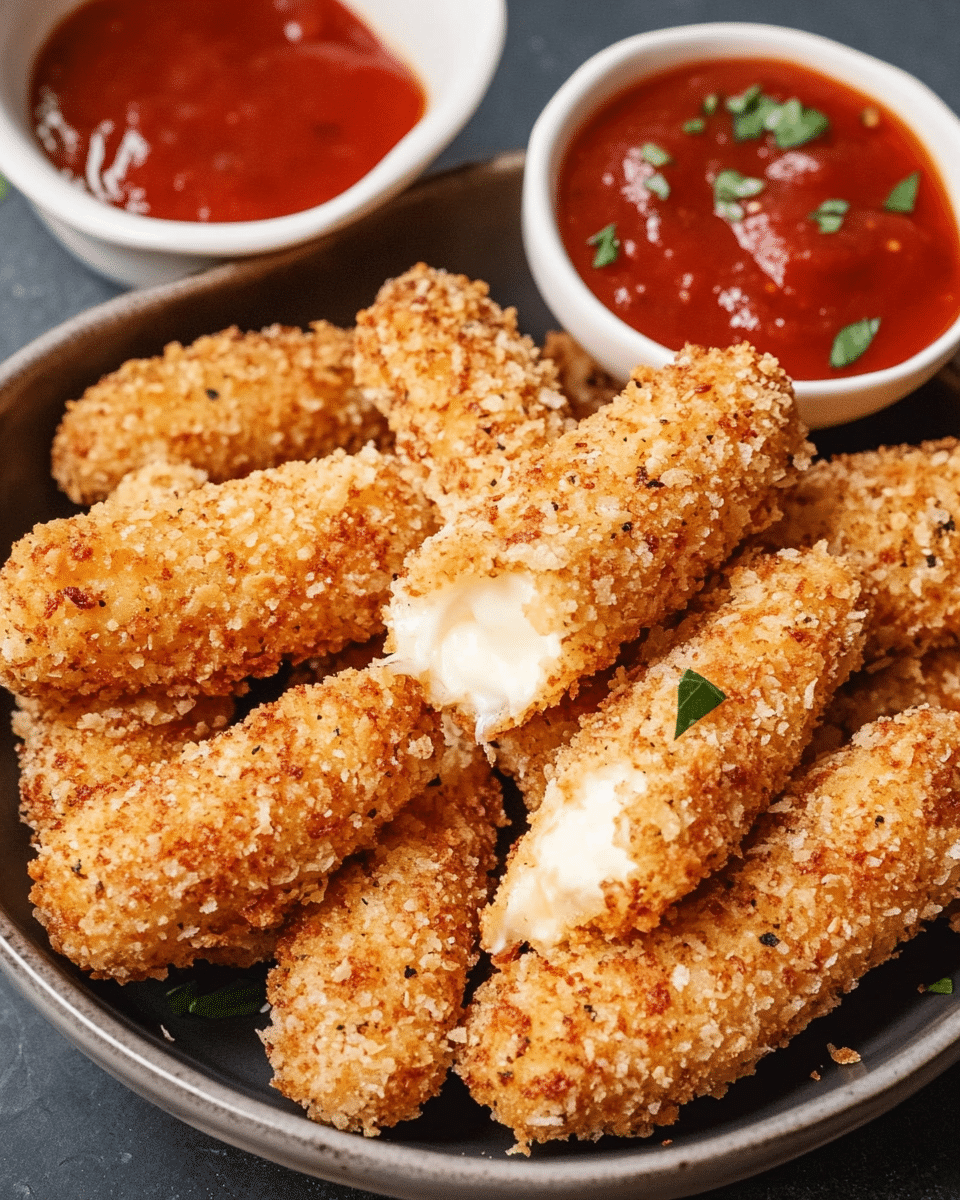 Panko Mozzarella Sticks