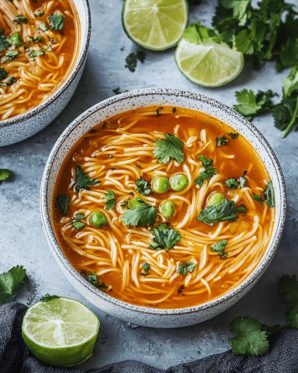 Sopa de Fideo (Mexican Noodle Soup)
