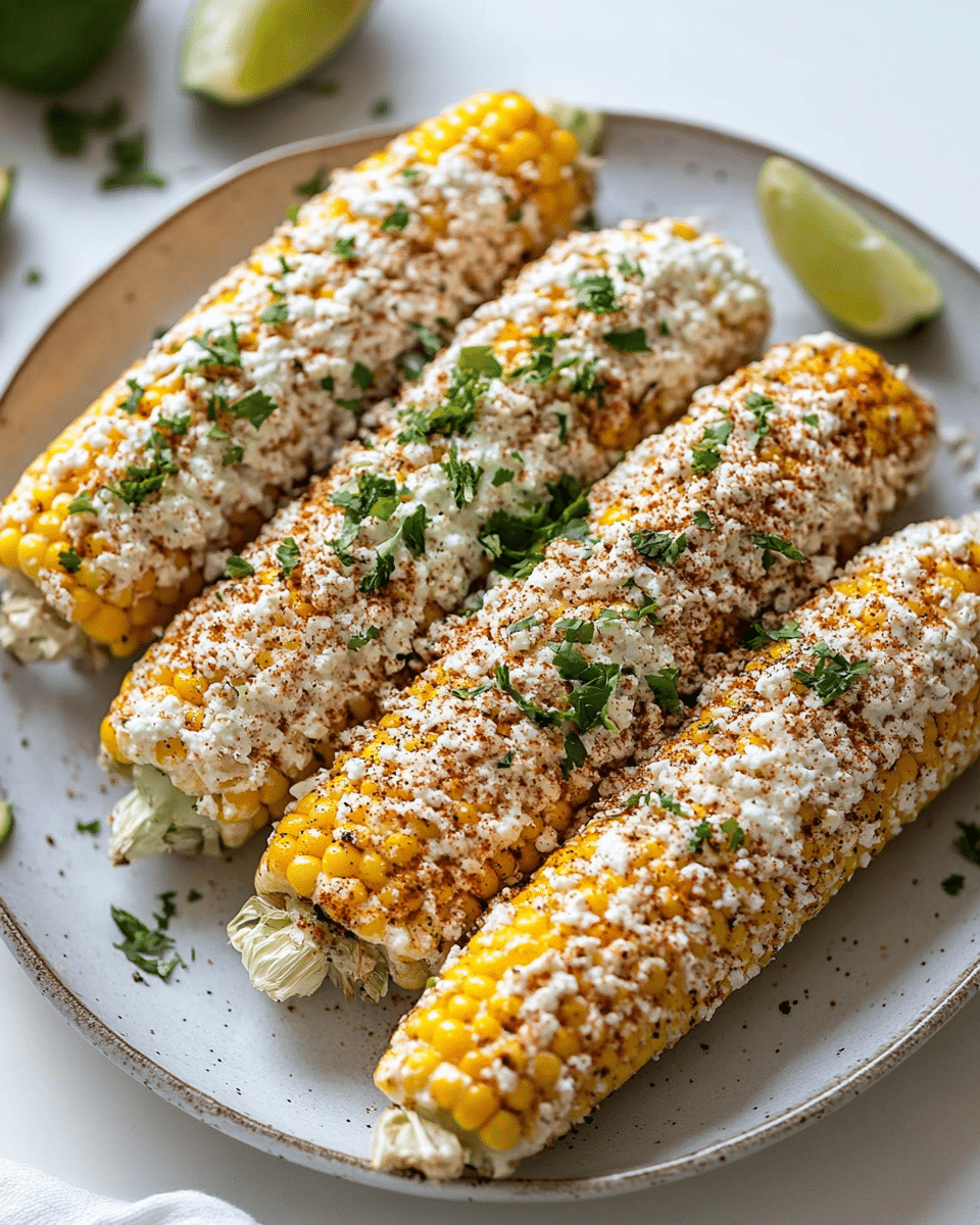 Air Fryer Elote (Mexican Street Corn)