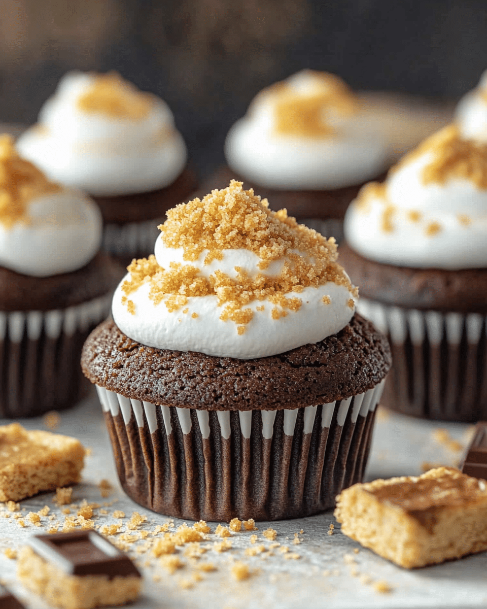 S'mores Cupcakes