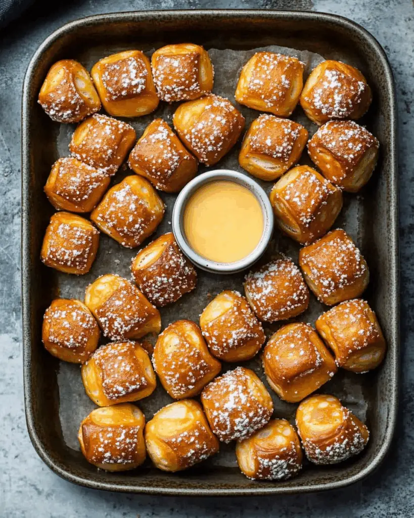 Soft & Chewy Pretzel Bites