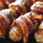 Bacon-Wrapped Tater Tot Bombs