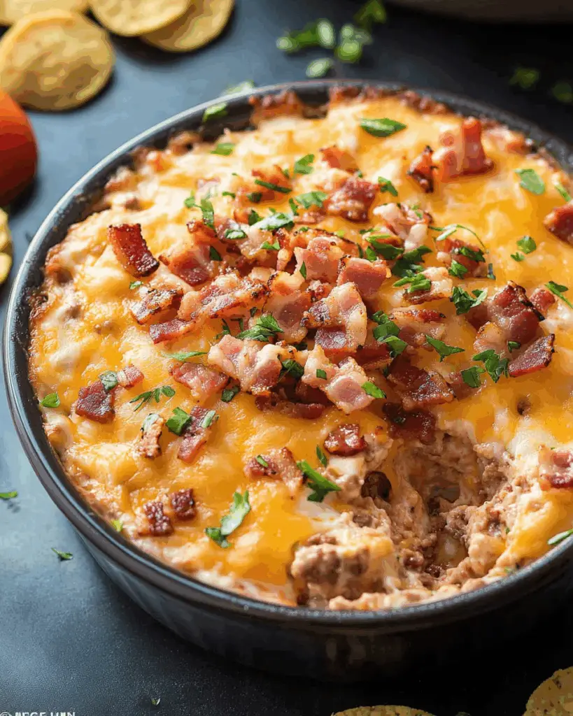 Bacon Cheeseburger Dip