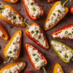 Cream Cheese Stuffed Mini Peppers