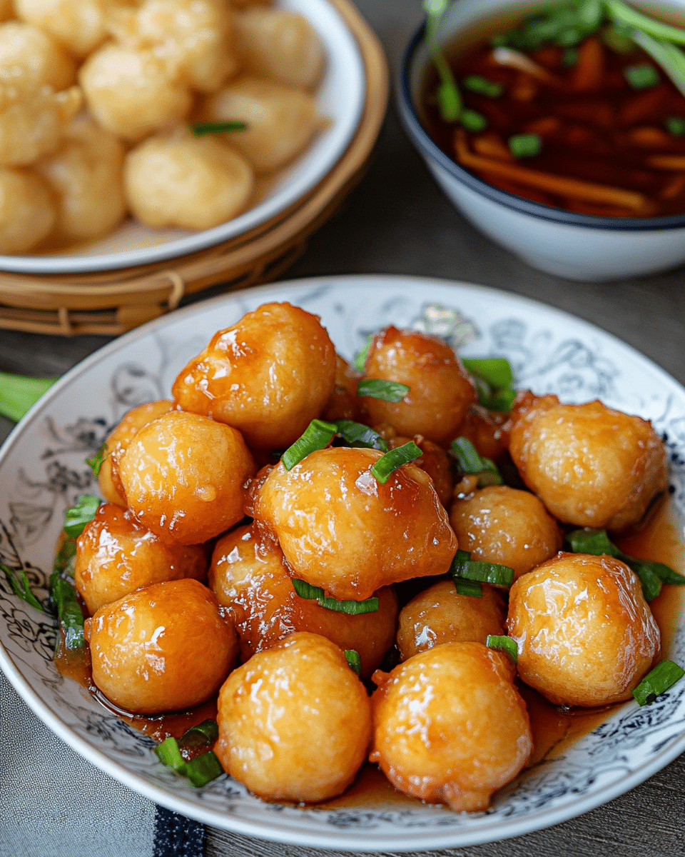 Sweet and Sour Chicken Balls