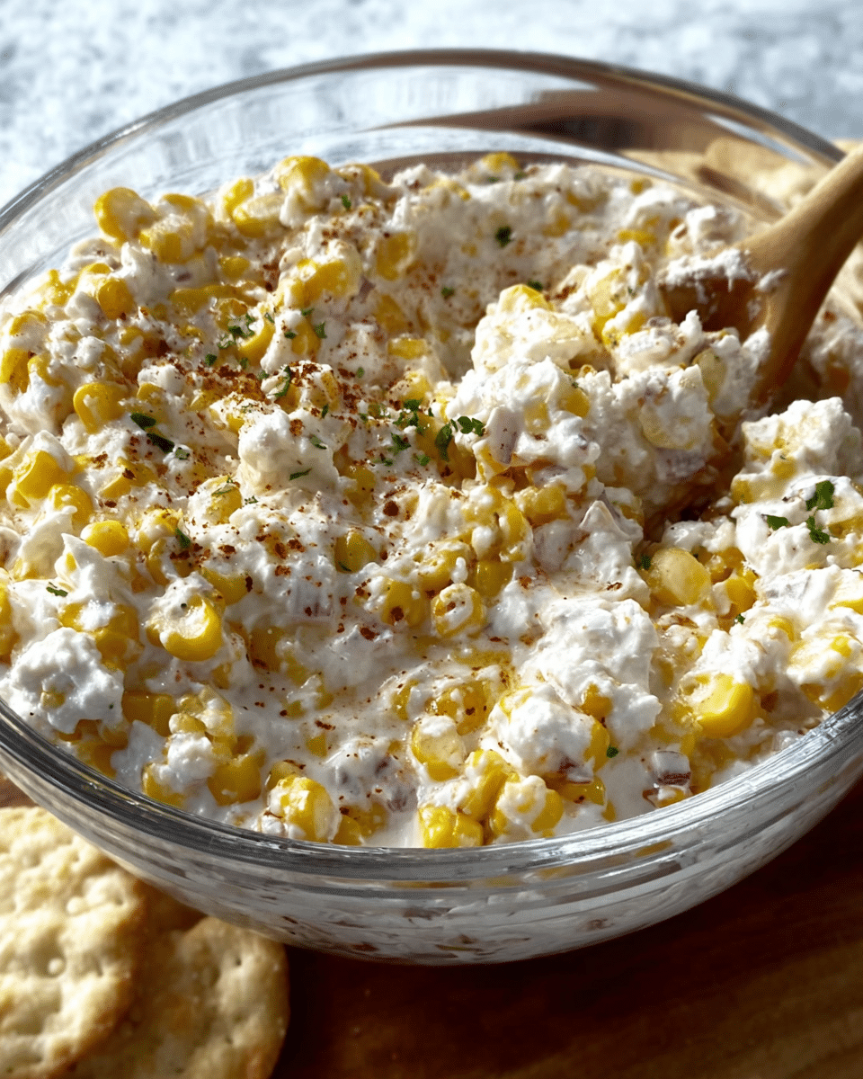 Corn Dip with Greek Yogurt