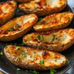 Crispy Oven Baked Potato Skins