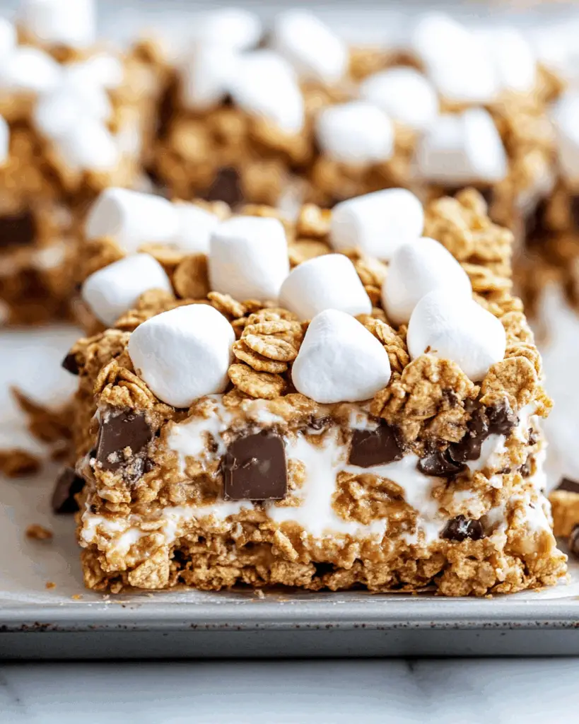 Golden Graham S'mores Bars