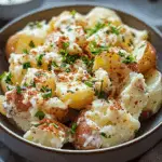 Crispy Smashed Potato Salad