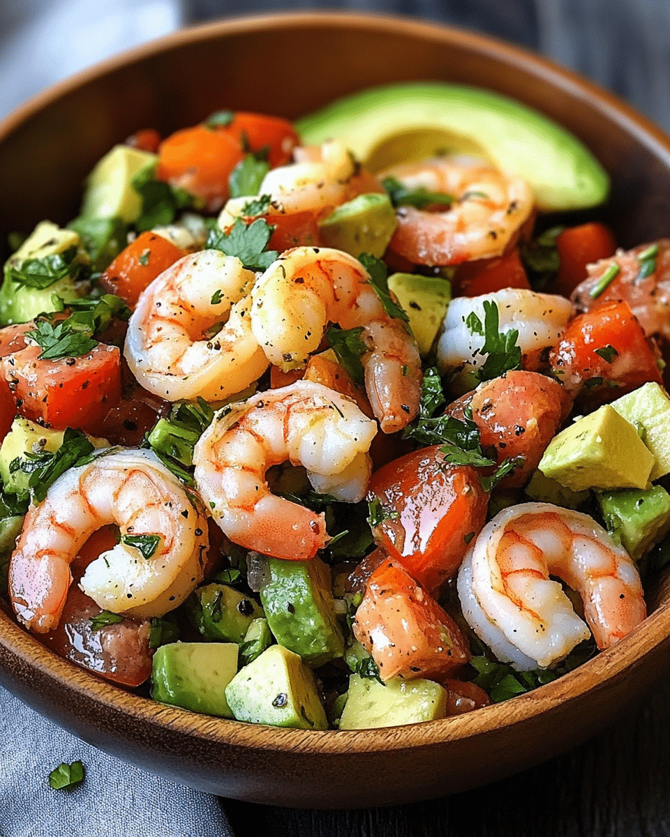 Shrimp and Avocado Salad