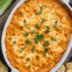 Air Fryer Buffalo Chicken Dip