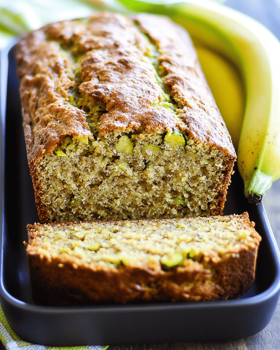 Zucchini Banana Bread