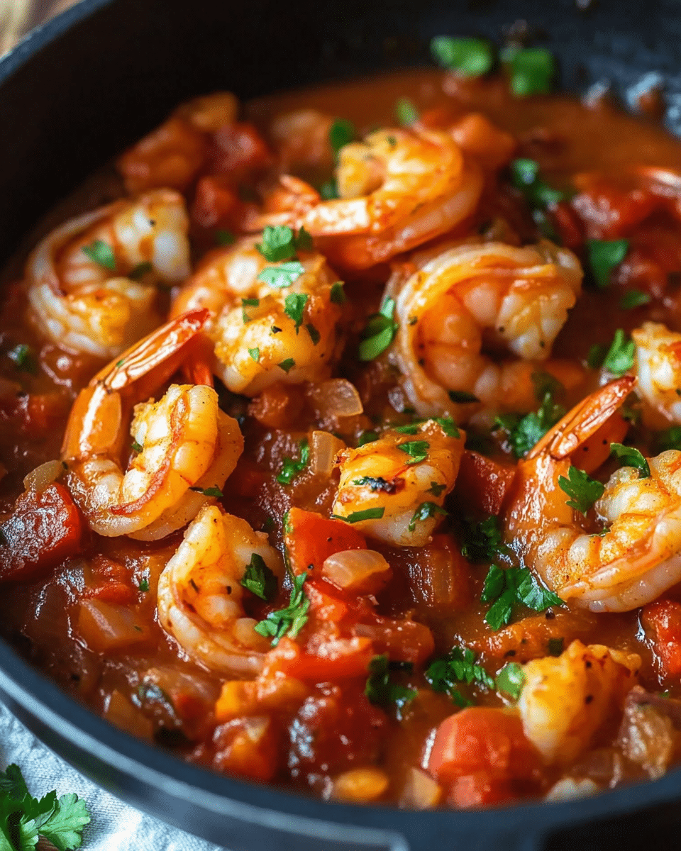 One-Pot Shrimp in Creole Sauce