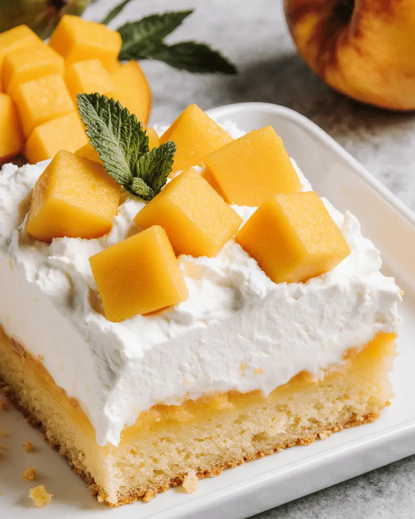 Mango Tres Leches Cake
