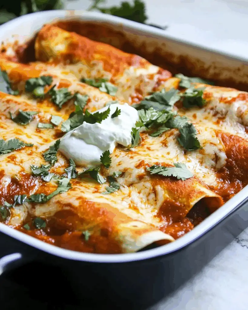 Chile Relleno Enchiladas