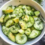 Cucumber Avocado Salad