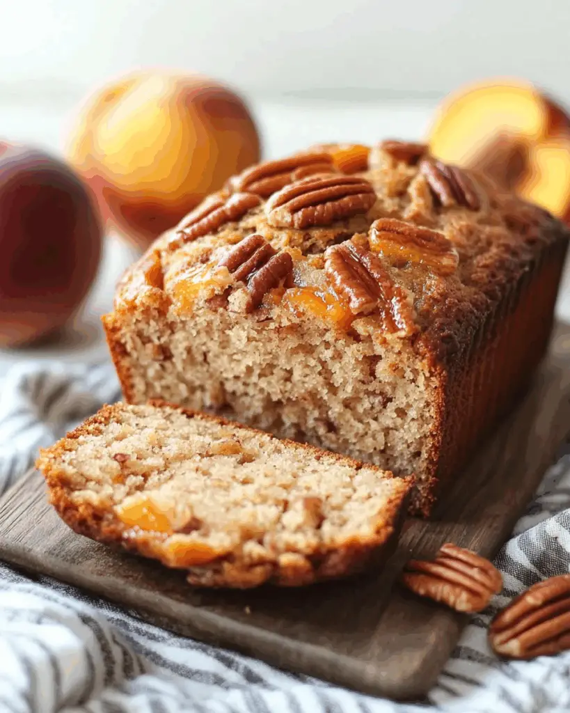 Peach Pecan Bread