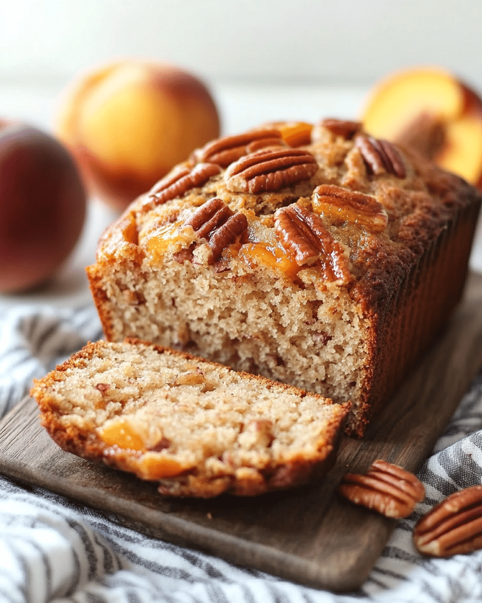 Peach Pecan Bread