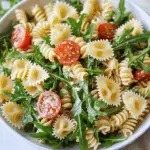 Lemon Arugula Pasta Salad