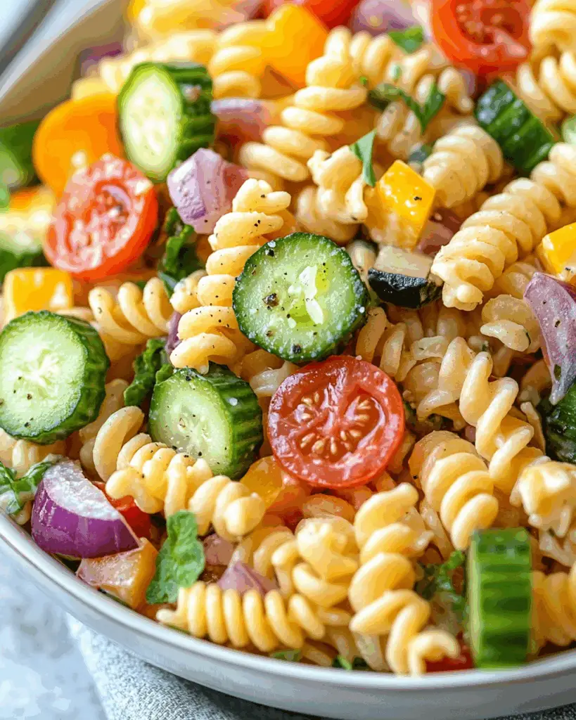 Summer Garden Pasta Salad