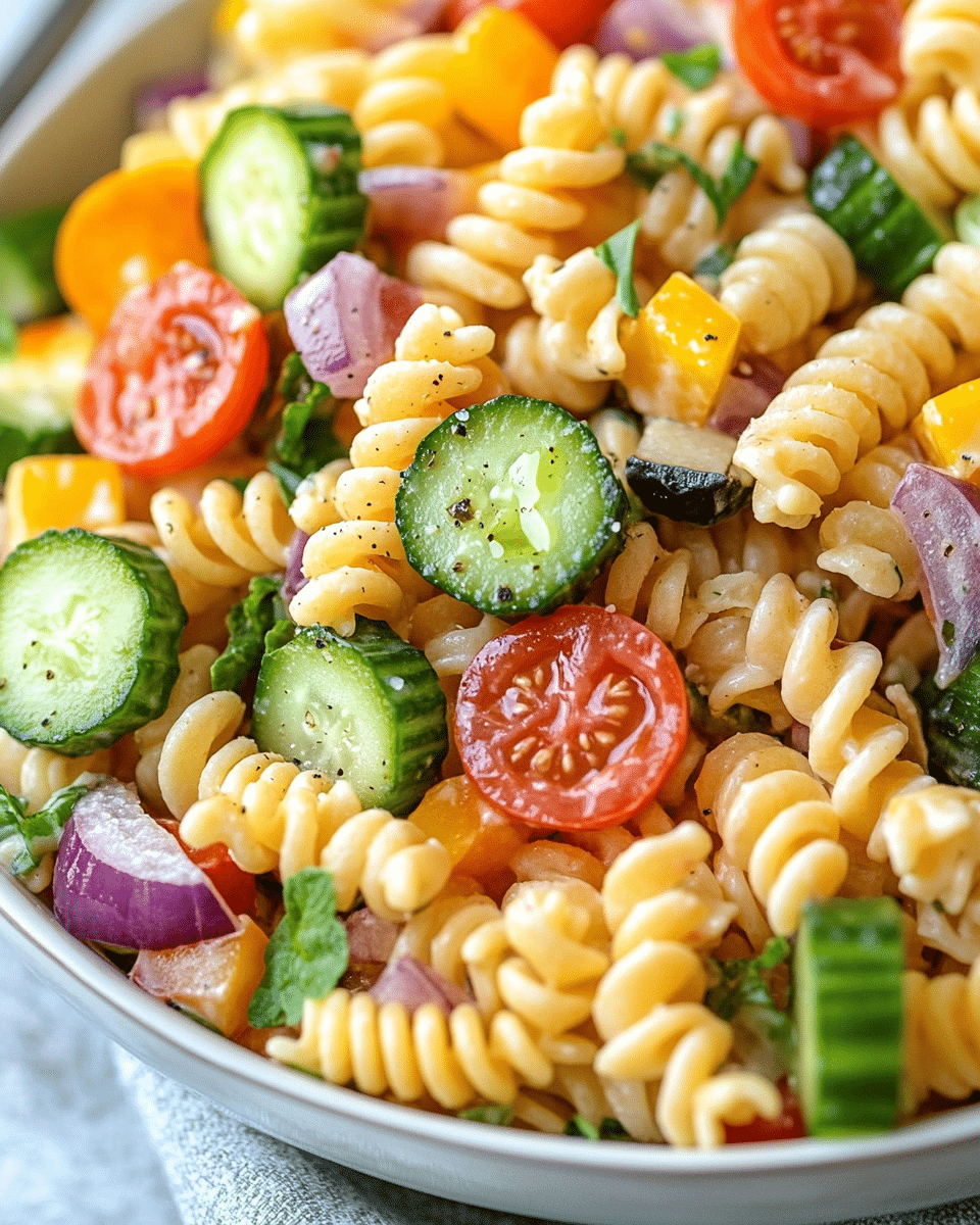 Summer Garden Pasta Salad