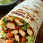 Chipotle Ranch Grilled Chicken Burrito