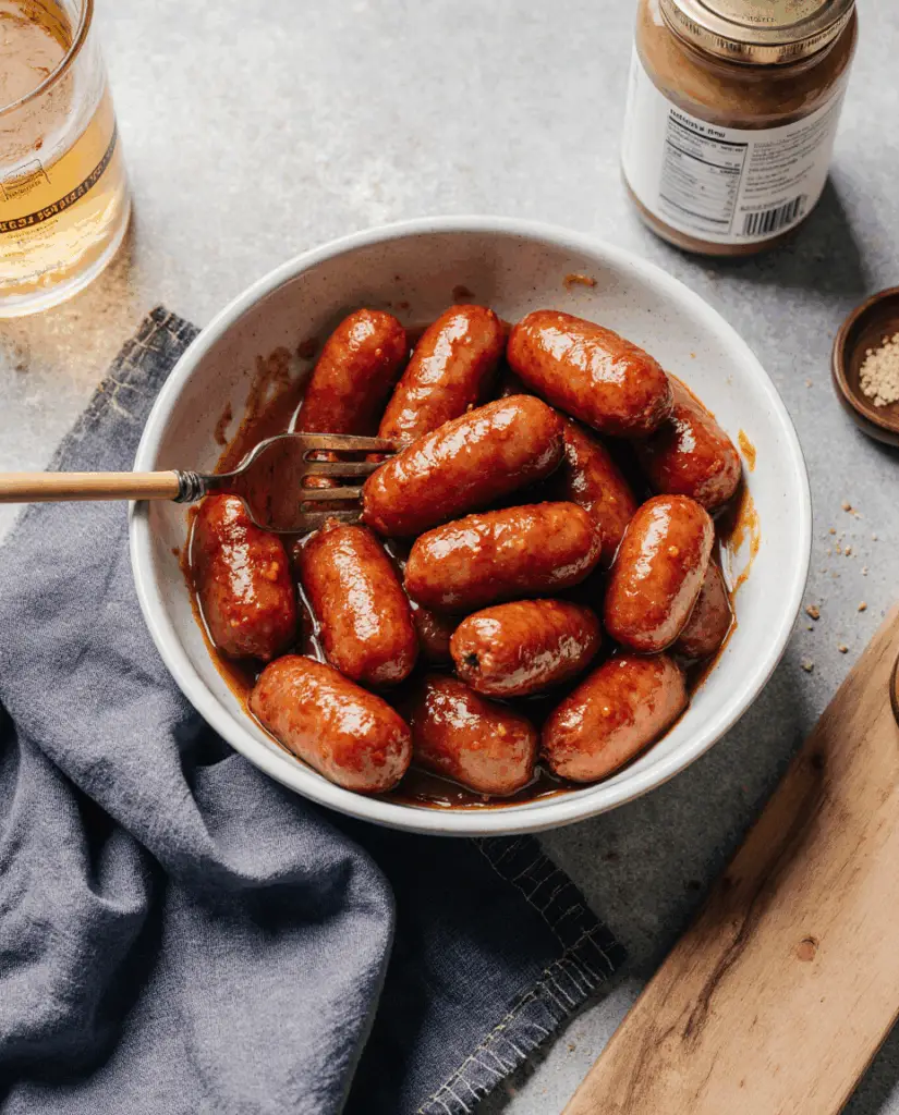 Little Smokies in BBQ Sauce