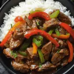 Crockpot Pepper Steak