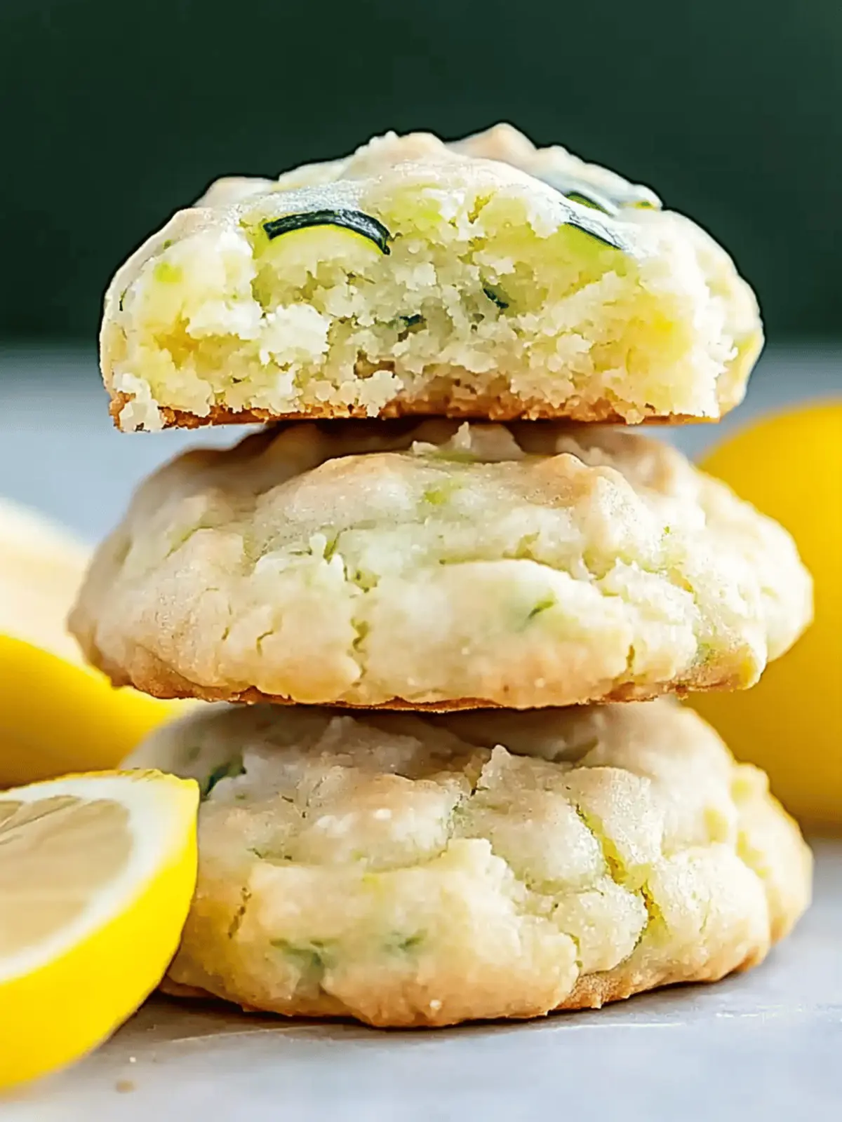 Easy Lemon Zucchini Cookies