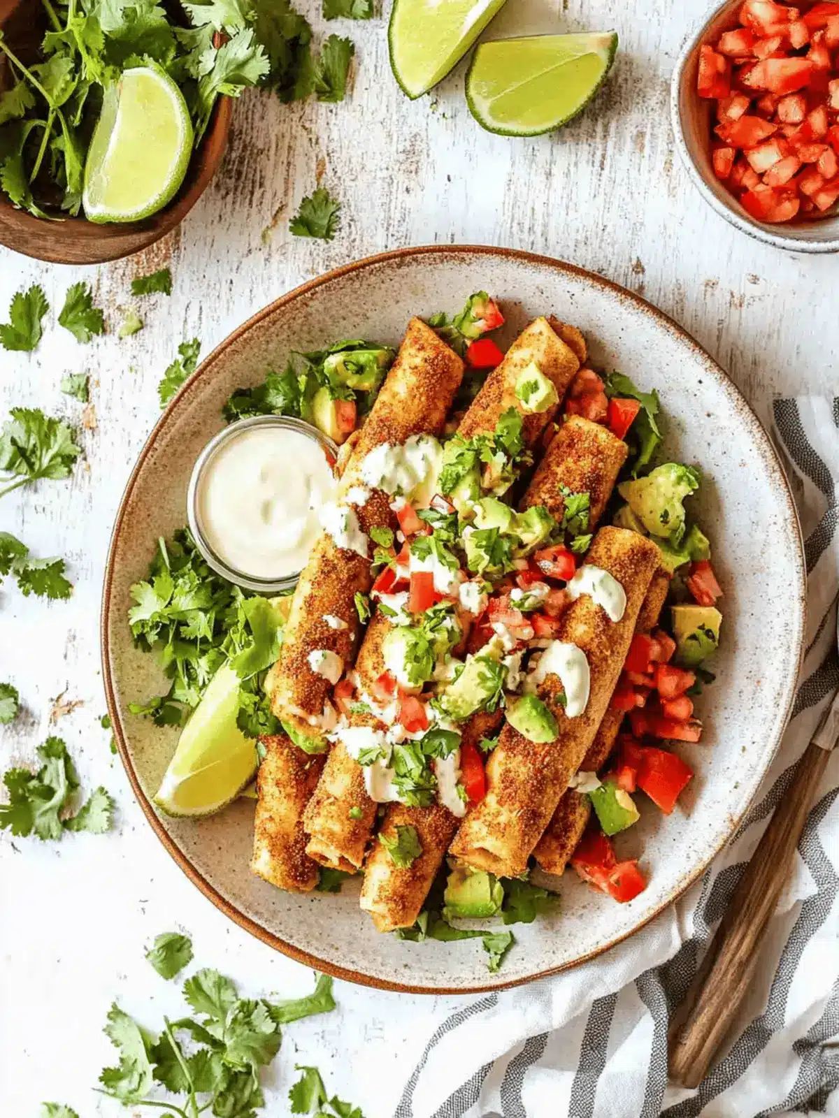 Chicken Flautas Recipe