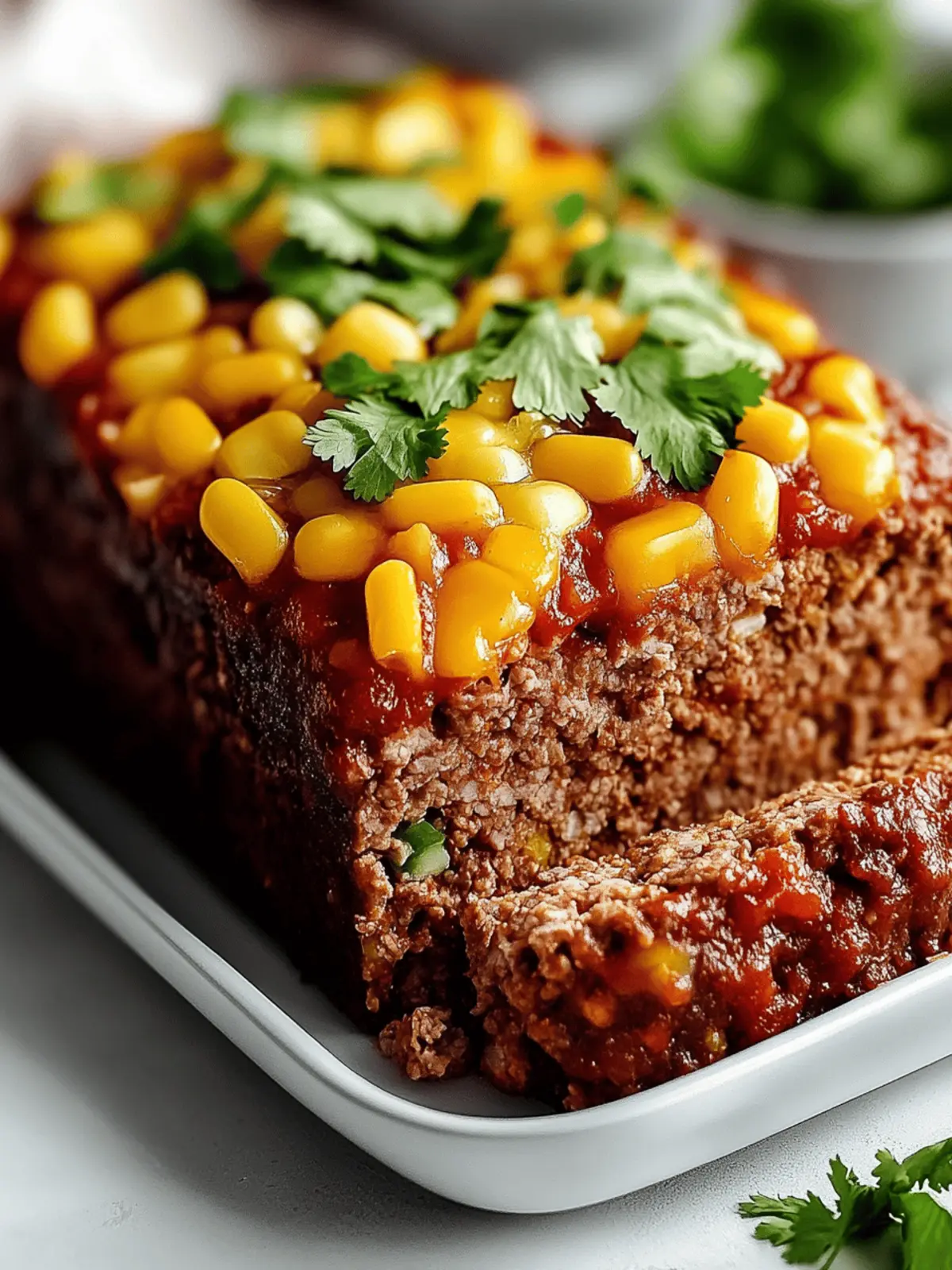Mexican Taco Meatloaf Recipe