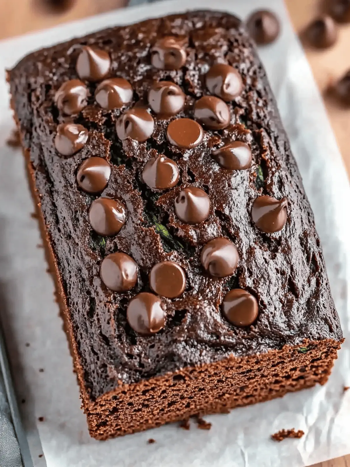 Indulgent Chocolate Zucchini Bread with Sour Cream