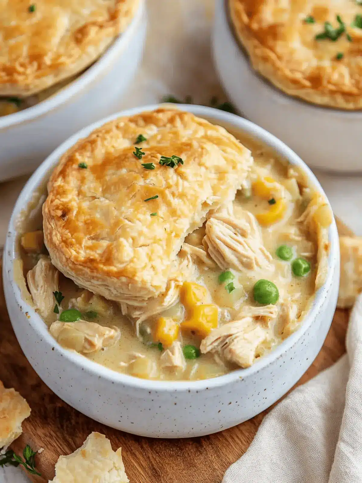 Crock Pot Chicken Pot Pie
