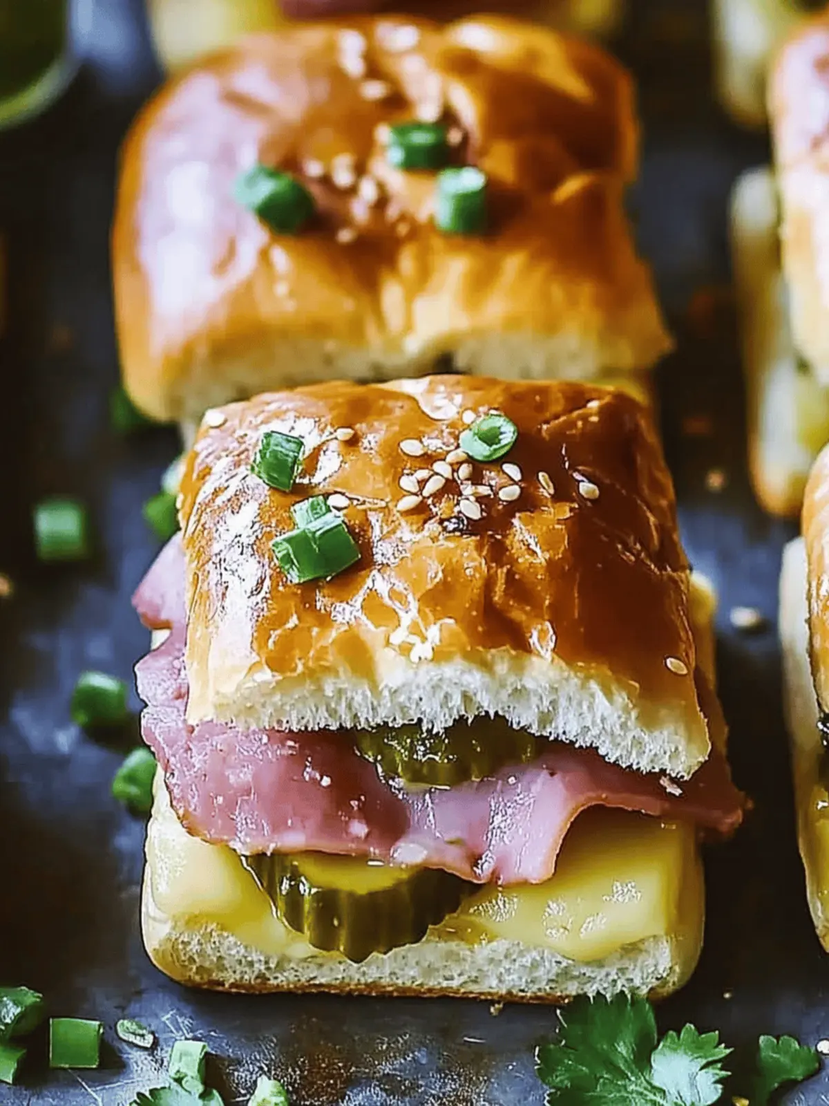 Cuban Pull-Apart Sliders Pickle Butter