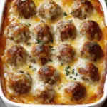Dump-and-Bake Meatball Casserole