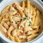 Crock Pot Creamy Cajun Chicken Pasta