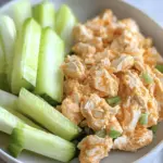 High Protein Buffalo Chicken Salad