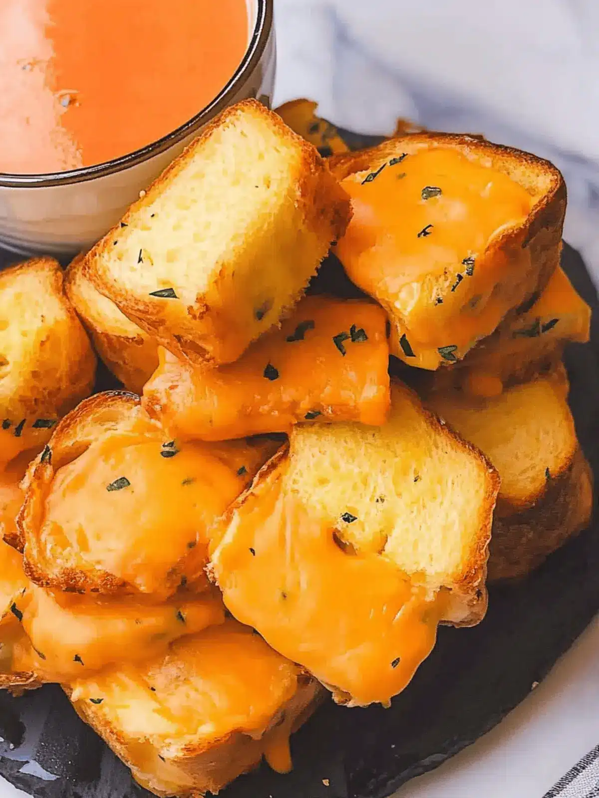 Hawaiian Roll Grilled Cheese