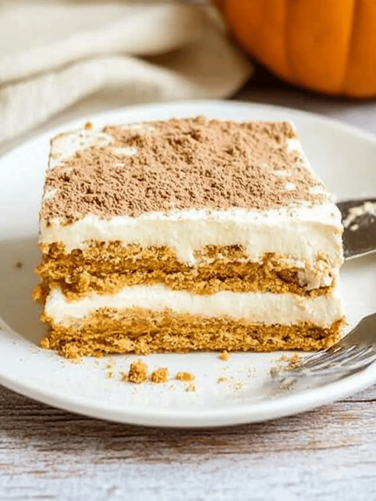 No-Bake Pumpkin Icebox Cake