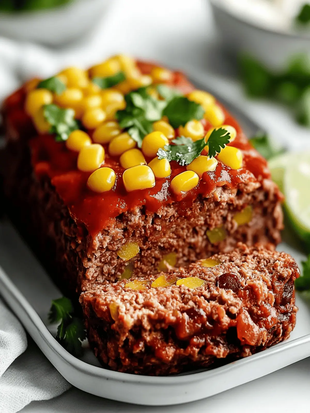 Mexican Taco Meatloaf Recipe
