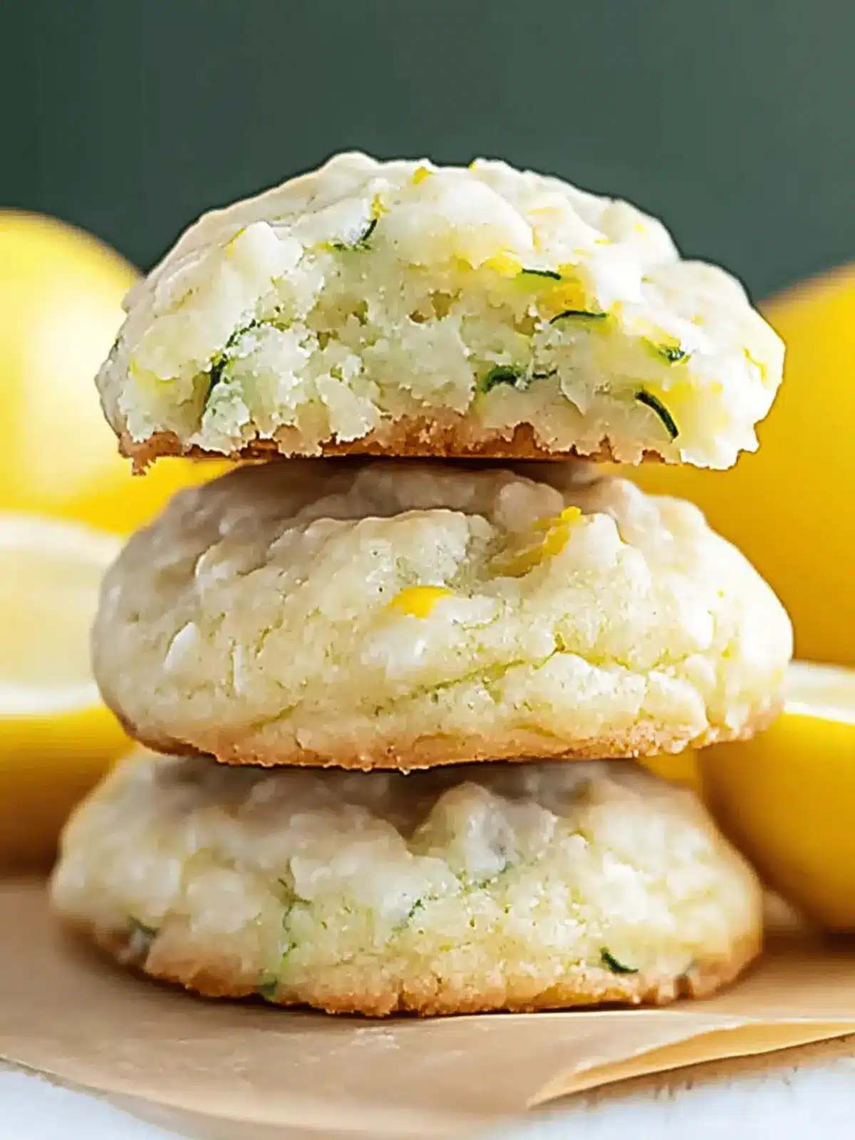 Easy Lemon Zucchini Cookies