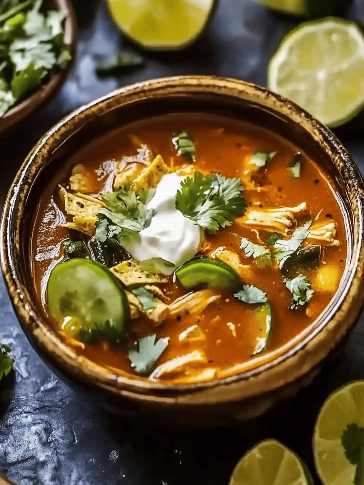 Poblano Chicken Tortilla Soup: An Amazing Ultimate Recipe