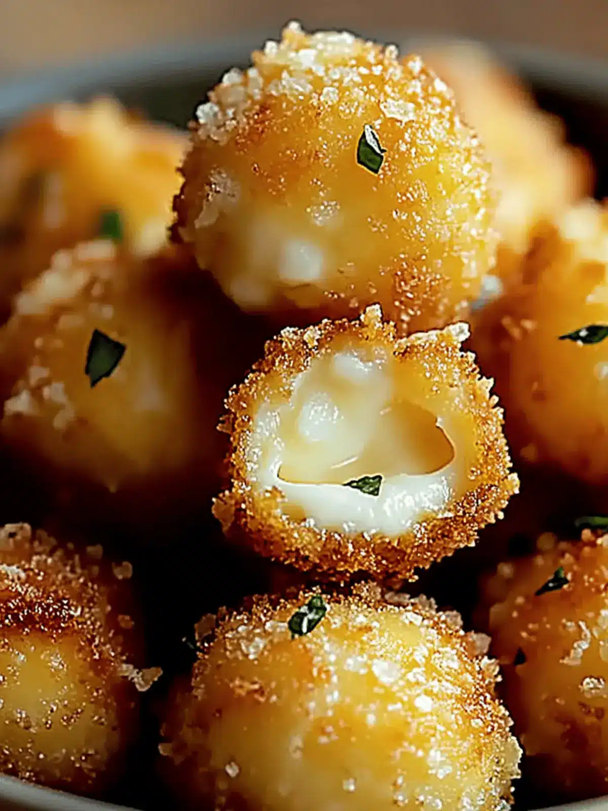 Cheesy Parmesan Mozzarella Bites