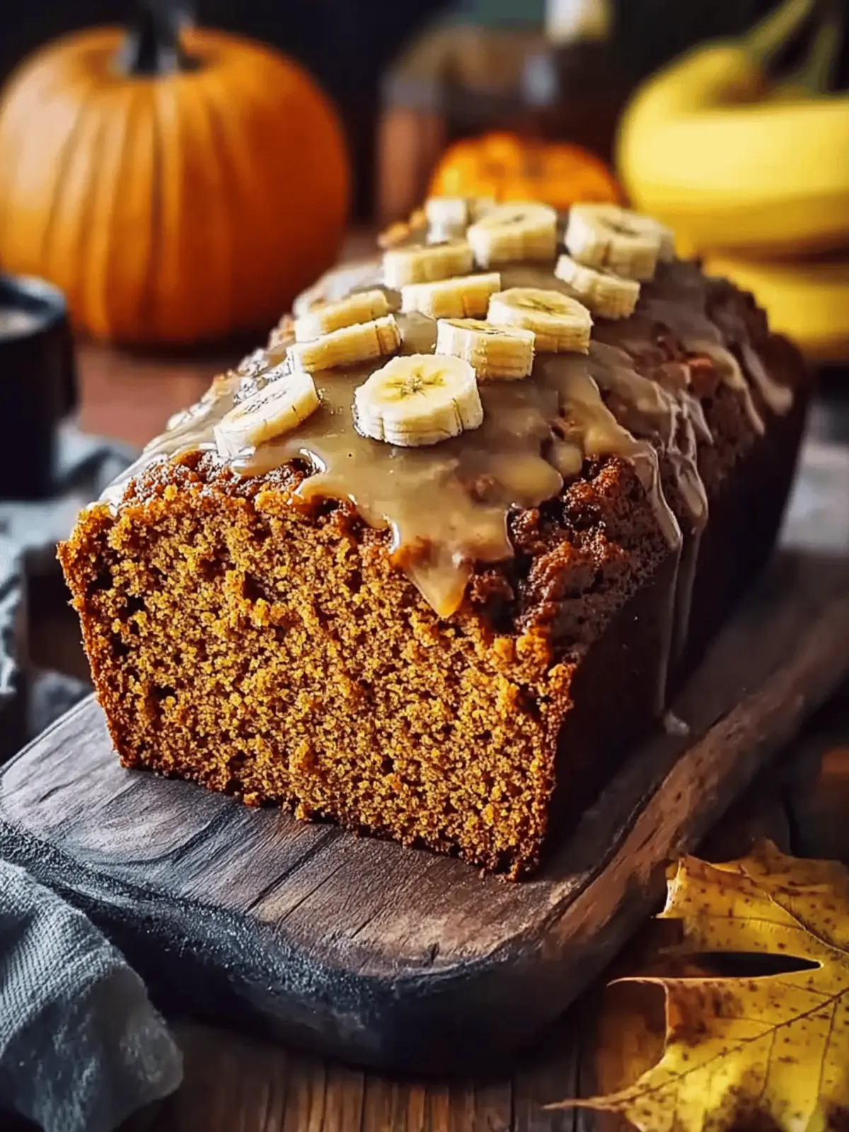 Pumpkin Banana Bread