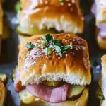 Cuban Pull-Apart Sliders Pickle Butter